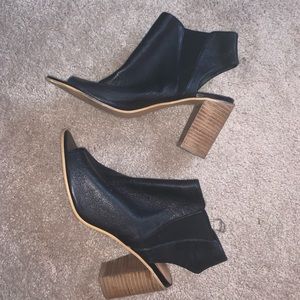 Steve Madden Open Toe Booties